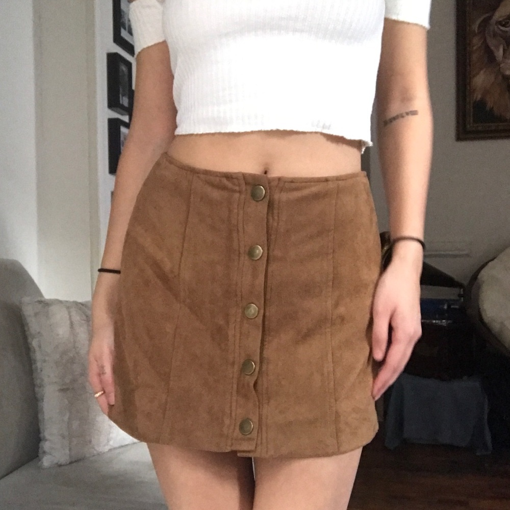 LF SUEDE SKIRT